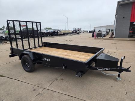 New 2027 Doolittle Trailers 77x12 Solid Side 3K Utility Trailer