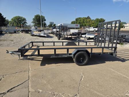 New 2027 Doolittle Trailers 77x14 Tube Top 3K Utility Trailer