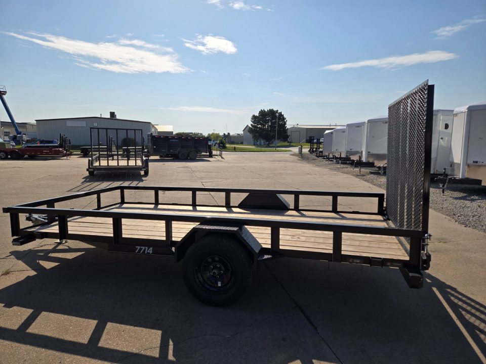 New 2027 Doolittle Trailers 77x14 Tube Top 3K Utility Trailer