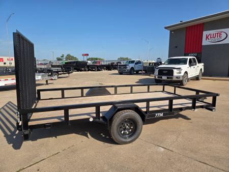 New 2027 Doolittle Trailers 77x14 Tube Top 3K Utility Trailer