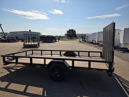 New 2027 Doolittle Trailers 77x14 Tube Top 3K Utility Trailer