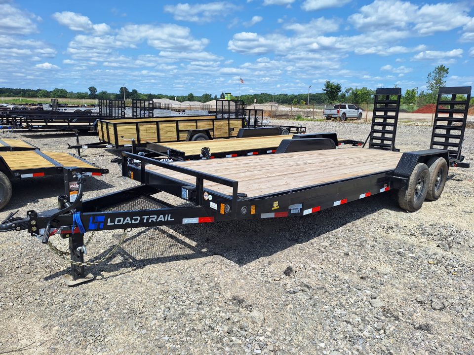 New 2026 Load Trail 83x22 Equipment Trailer W/24" HD Ramps & Rub Rail