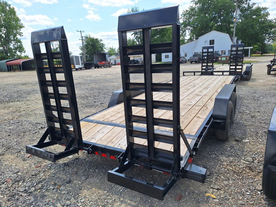 New 2026 Load Trail 83x22 Equipment Trailer W/24" HD Ramps & Rub Rail