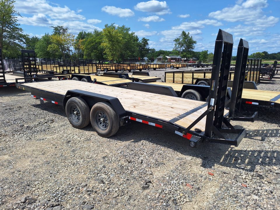 New 2026 Load Trail 83x22 Equipment Trailer W/24" HD Ramps & Rub Rail