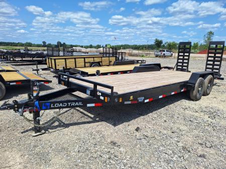 New 2026 Load Trail 83x22 Equipment Trailer W/24  HD Ramps & Rub Rail