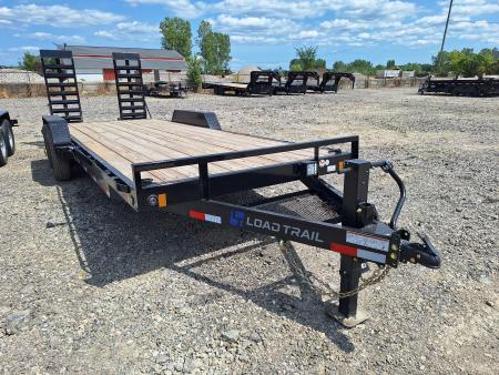 New 2026 Load Trail 83x22 Equipment Trailer W/24" HD Ramps & Rub Rail