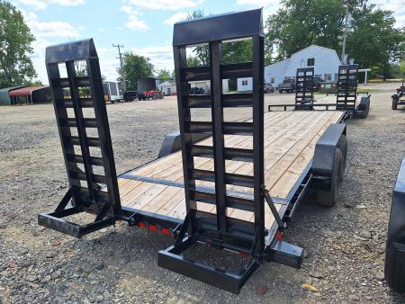 New 2026 Load Trail 83x22 Equipment Trailer W/24" HD Ramps & Rub Rail