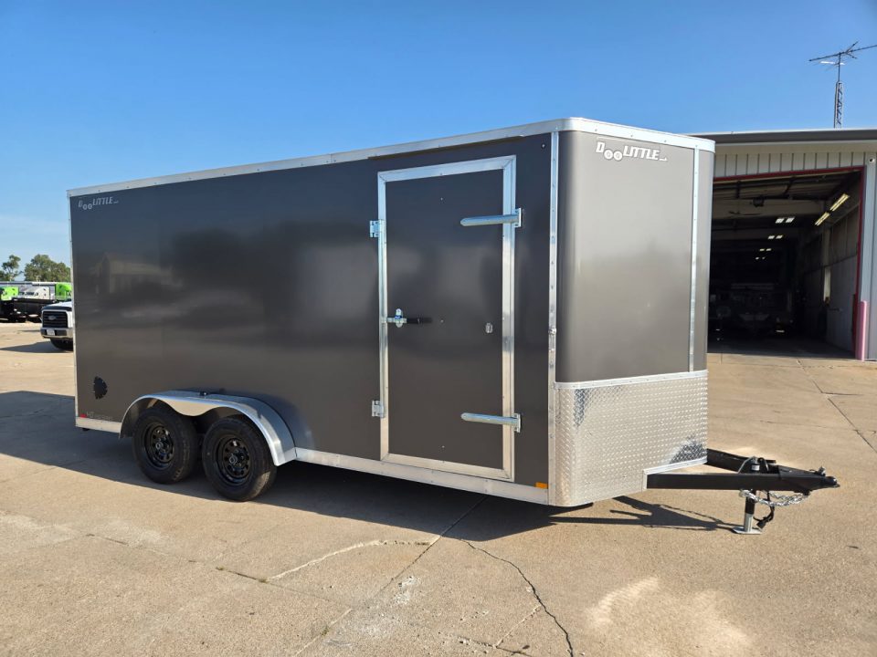 New 2027 Doolittle Trailers 7x16 7K T/A Cargo / Enclosed Trailer