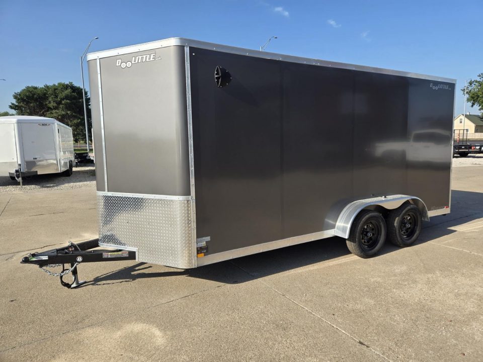 New 2027 Doolittle Trailers 7x16 7K T/A Cargo / Enclosed Trailer