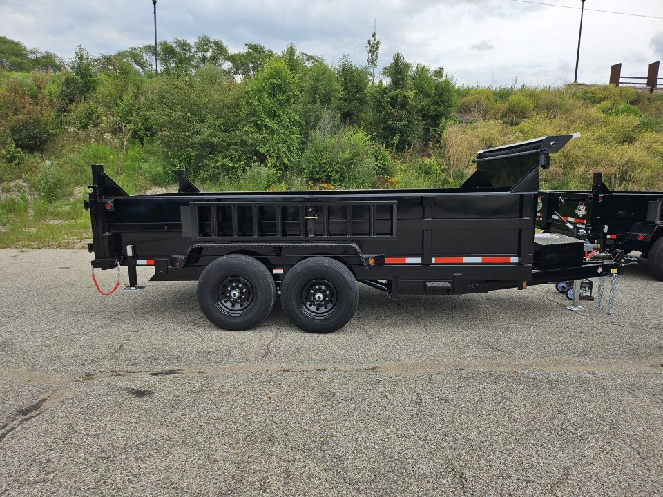New 2027 Quality Steel and Aluminum Quality Steel CJ Limited 83X14 14k GVWR Dump Trailer #277072 Dump Trailer