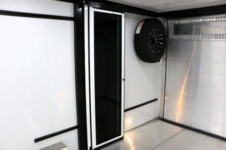 New White Rear Sliding Glass Doors