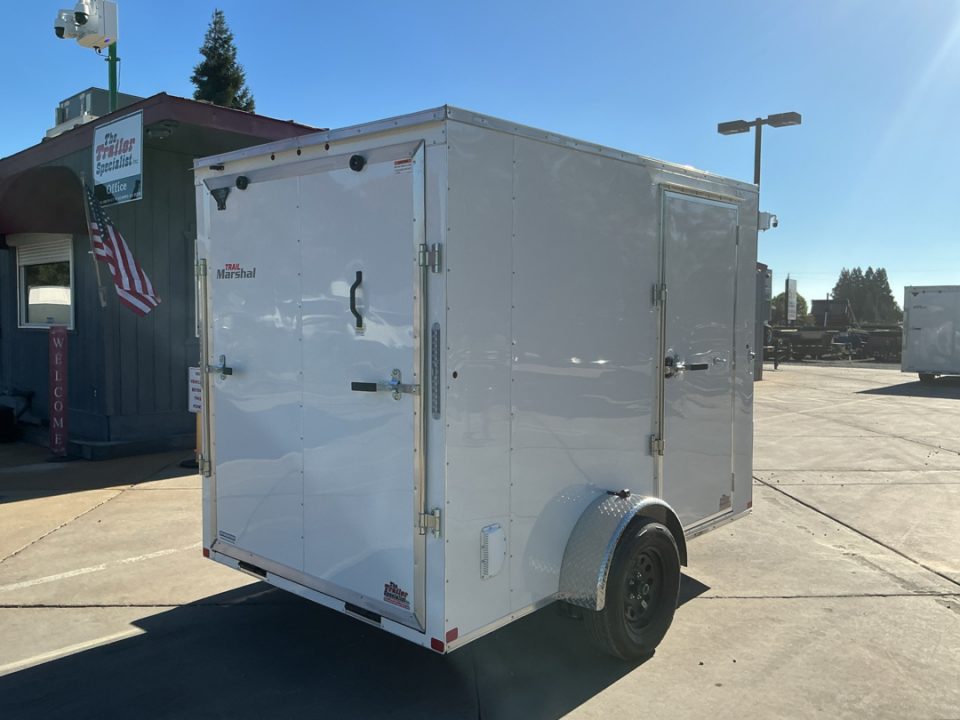 New 2026 Trail Marshal 6X10CTD3K 6FT X 10FT 2990 GVW Cargo / Enclosed Trailer