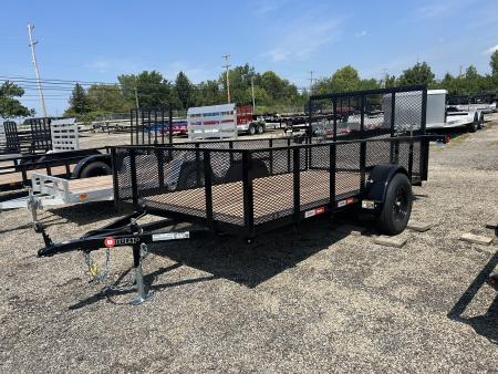 New 2027 U-Dump 6 X 12 FT HIGH SIDE MESH UTILITY TRAILER 3K GVWR