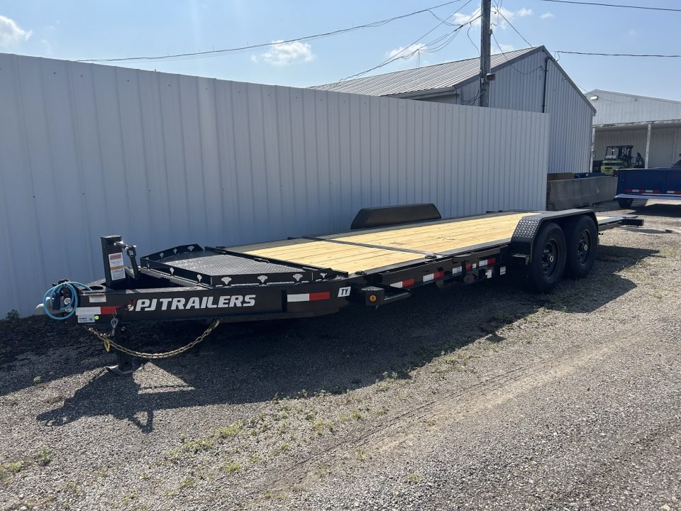 New 2027 PJ Trailers 20 FT I-BEAM FRAME TILT TRAILER 15K GVWR