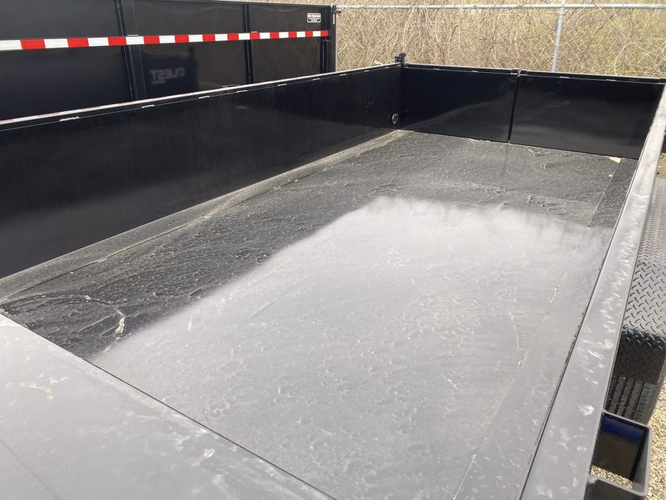 New 2027 PJ Trailers 7 X 14 FT DUMP TRAILER 14K GVWR SPREAD GATE TARP KIT