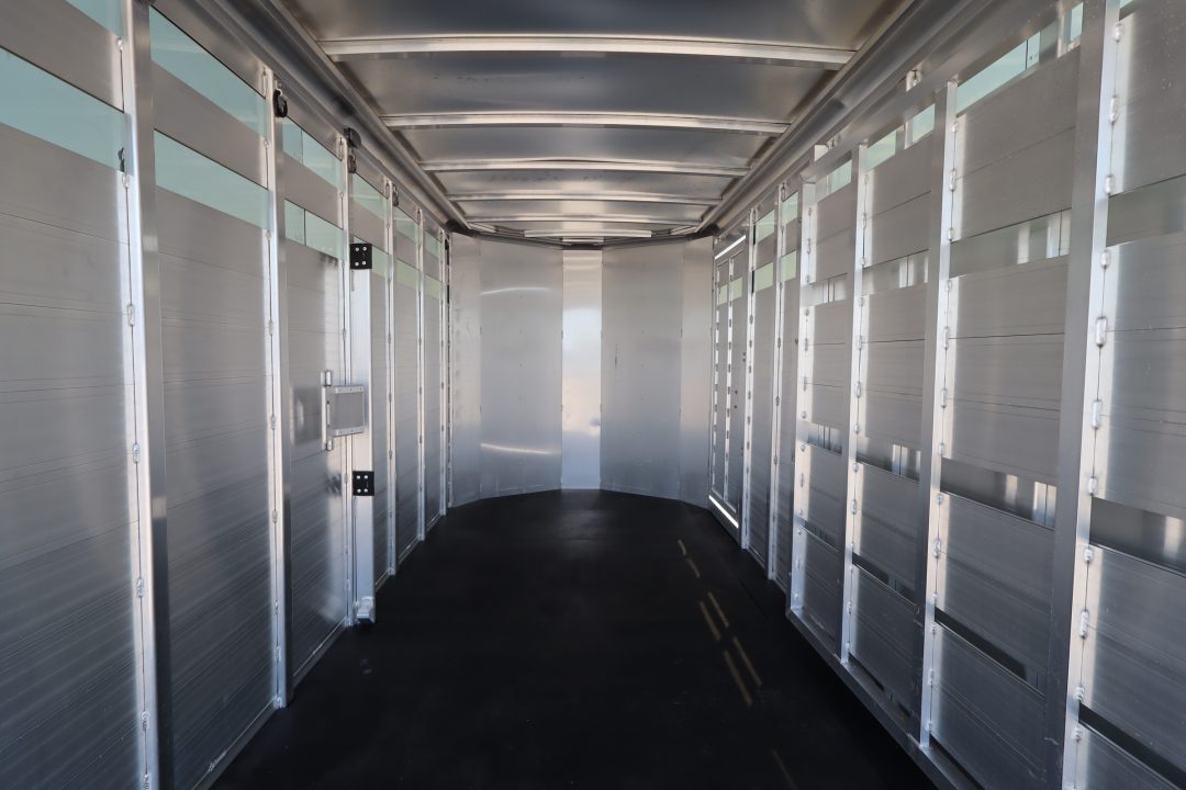 Used 2023 Featherlite Trailers 16' Stock / Stock Combo Trailer