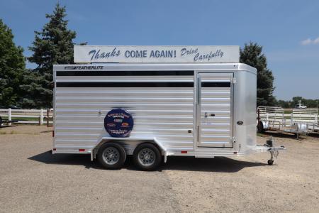 Used 2023 Featherlite Trailers 16' Stock / Stock Combo Trailer