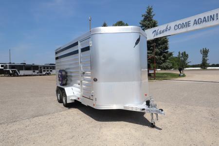 Used 2023 Featherlite Trailers 16' Stock / Stock Combo Trailer
