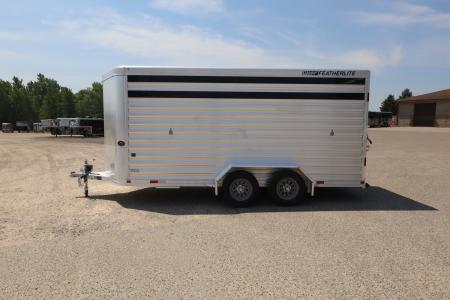 Used 2023 Featherlite Trailers 16' Stock / Stock Combo Trailer