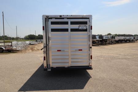 Used 2023 Featherlite Trailers 16' Stock / Stock Combo Trailer