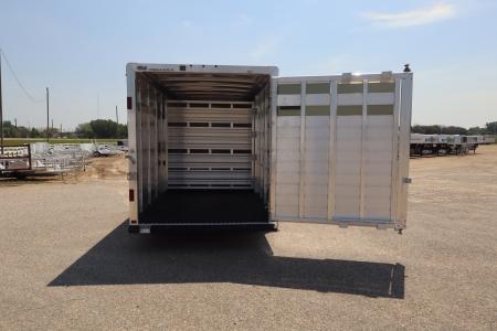Used 2023 Featherlite Trailers 16' Stock / Stock Combo Trailer
