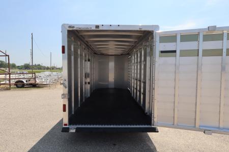 Used 2023 Featherlite Trailers 16' Stock / Stock Combo Trailer