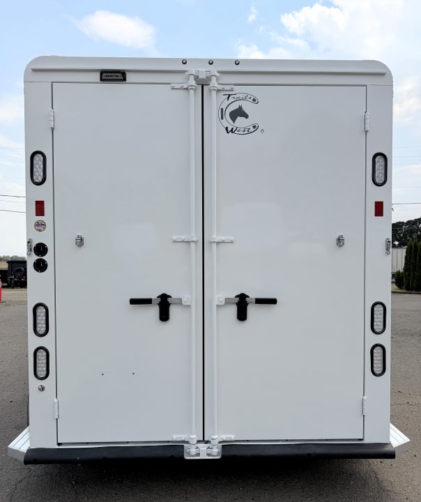 New 2027 Trails West CLASSIC GN 2 HORSE Horse Trailer