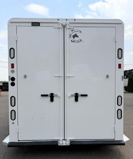 New 2027 Trails West CLASSIC GN 2 HORSE Horse Trailer