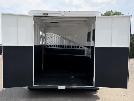 New 2027 Trails West CLASSIC GN 2 HORSE Horse Trailer