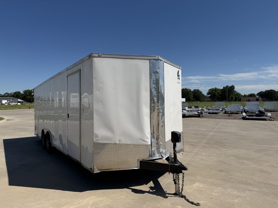 Used 2015 Spartan 102 X 24 Cargo / Enclosed Trailer