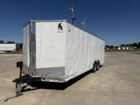 Used 2015 Spartan 102 X 24 Cargo / Enclosed Trailer
