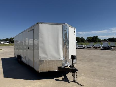 Used 2015 Spartan 102 X 24 Cargo / Enclosed Trailer
