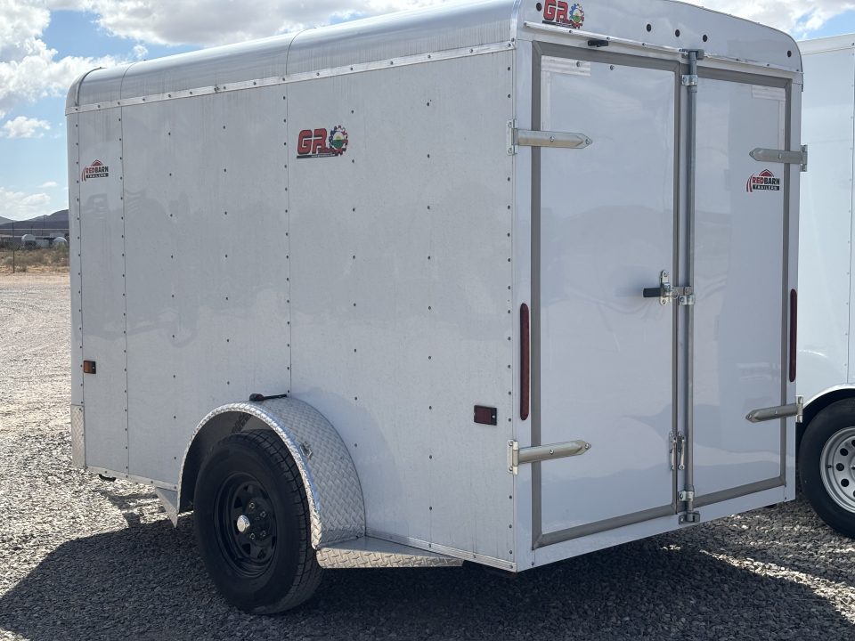 New 2026 GR Trailers 6X10 ENCLOSED CARGO TRAILER W/REAR BARN D Cargo / Enclosed Trailer