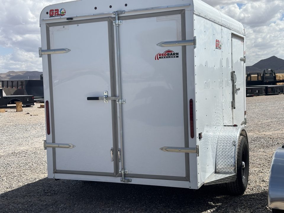 New 2026 GR Trailers 6X10 ENCLOSED CARGO TRAILER W/REAR BARN D Cargo / Enclosed Trailer