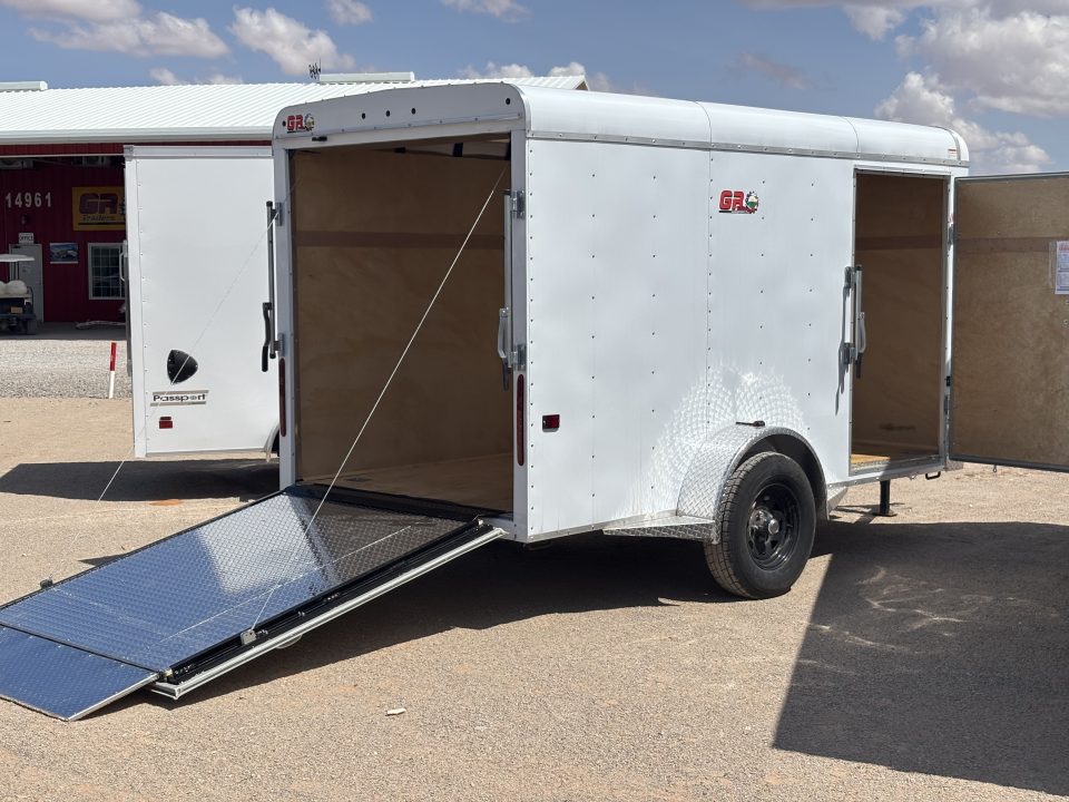 New 2026 GR Trailers 6X12 ENCLOSED CARGO TRAILER W/RAMP Cargo / Enclosed Trailer