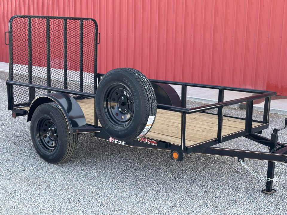 New 2026 GR Trailers 5X10 SINGLE AXLE 3K RAMP GATE Utility Trailer