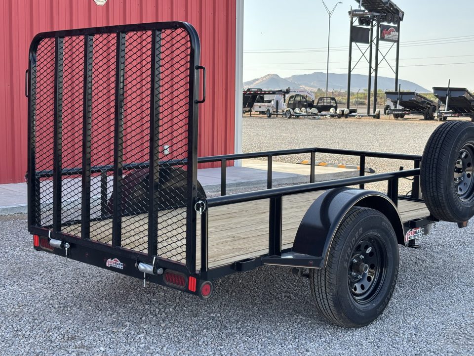 New 2026 GR Trailers 5X10 SINGLE AXLE 3K RAMP GATE Utility Trailer