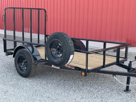 New 2026 GR Trailers 5X10 SINGLE AXLE 3K RAMP GATE Utility Trailer
