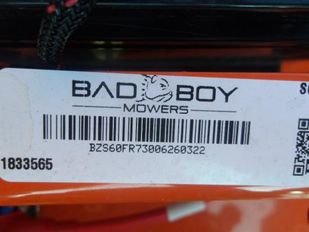 New Bad Boy BZS60FR730 - ZT Elite 60" Kawasaki FR730V 24HP Lawn Mowers