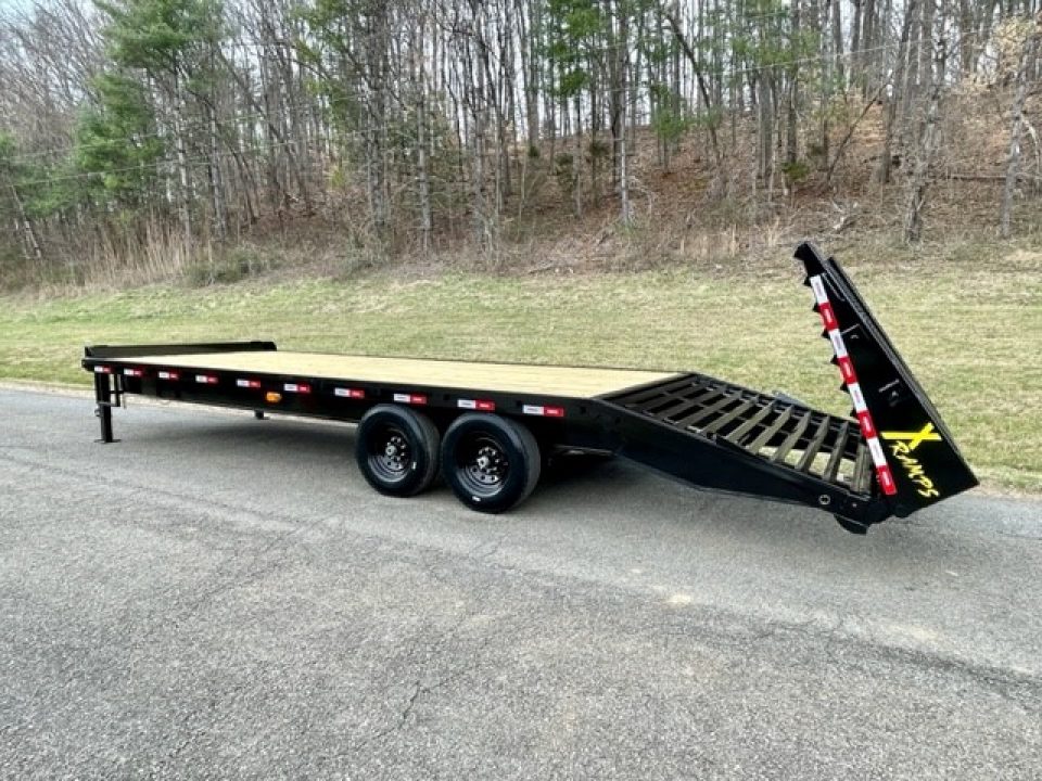 New 2026 Nexhaul 8.5X20 + 5 Deckover Equipment Trailer