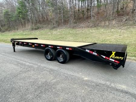 New 2026 Nexhaul 8.5X20 + 5 Deckover Equipment Trailer