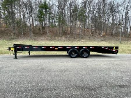 New 2026 Nexhaul 8.5X20 + 5 Deckover Equipment Trailer