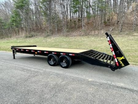 New 2026 Nexhaul 8.5X20 + 5 Deckover Equipment Trailer