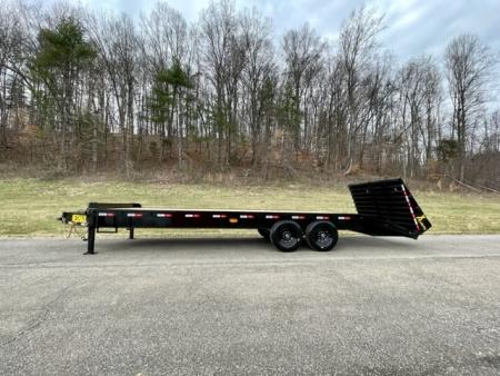 New 2026 Nexhaul 8.5X20 + 5 Deckover Equipment Trailer