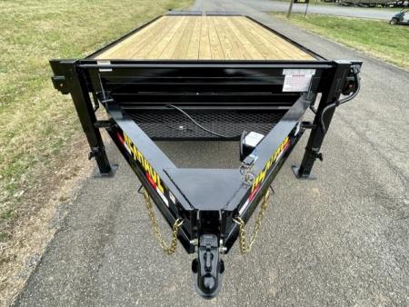 New 2026 Nexhaul 8.5X20 + 5 Deckover Equipment Trailer