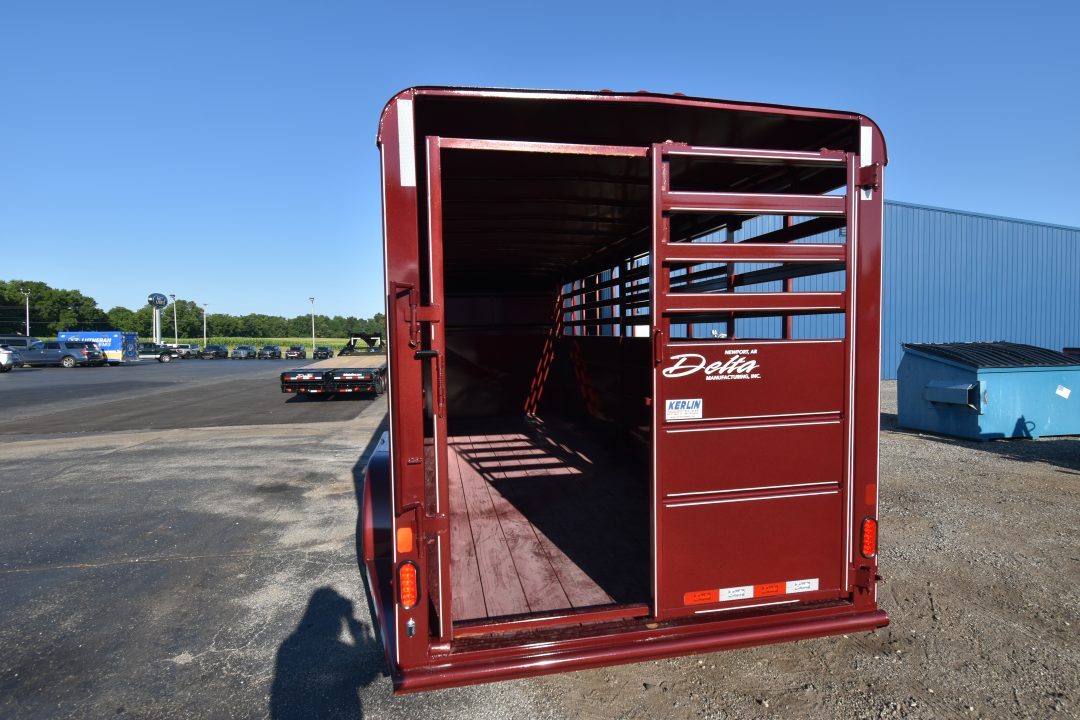 New 2026 Delta Trailers 500 Series Stock / Stock Combo Trailer