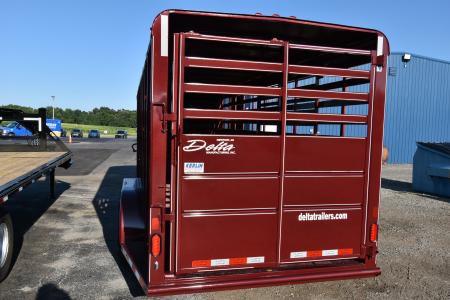 New 2026 Delta Trailers 500 Series Stock / Stock Combo Trailer