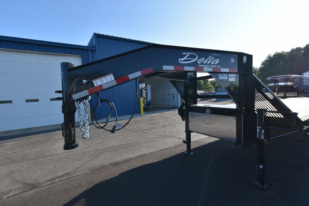 New 2026 Delta Trailers 210 GN BLACK Deckover Trailer