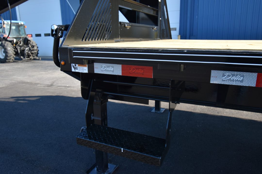 New 2026 Delta Trailers 210 GN BLACK Deckover Trailer
