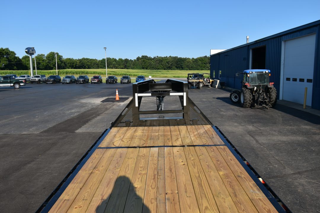 New 2026 Delta Trailers 210 GN BLACK Deckover Trailer